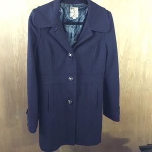 💎Tulle from Nordstrom deep purple pea coat